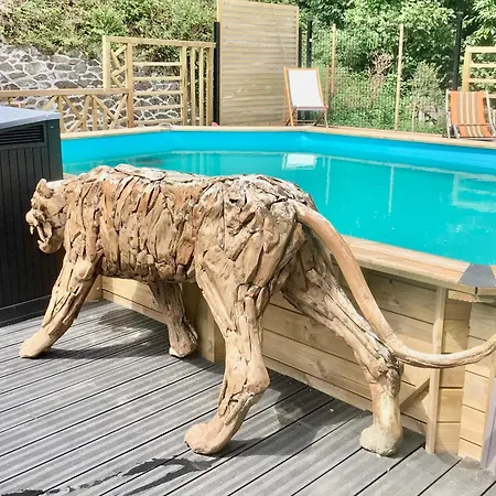 Maison Eclusiere Piscine Jacuzzi Fauteuil Massant