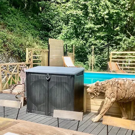 Villa Maison Eclusiere Piscine Jacuzzi Fauteuil Massant Carhaix-Plouguer
